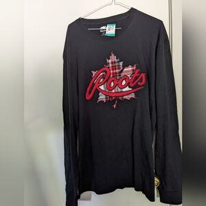 Leaf Plaid Filles LS T-shirt